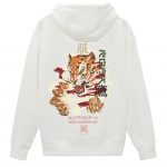 TORA WHITE UNISEX HOODIE