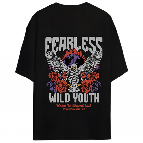 FEARLESS UNISEX OVERSIZE T-SHIRT